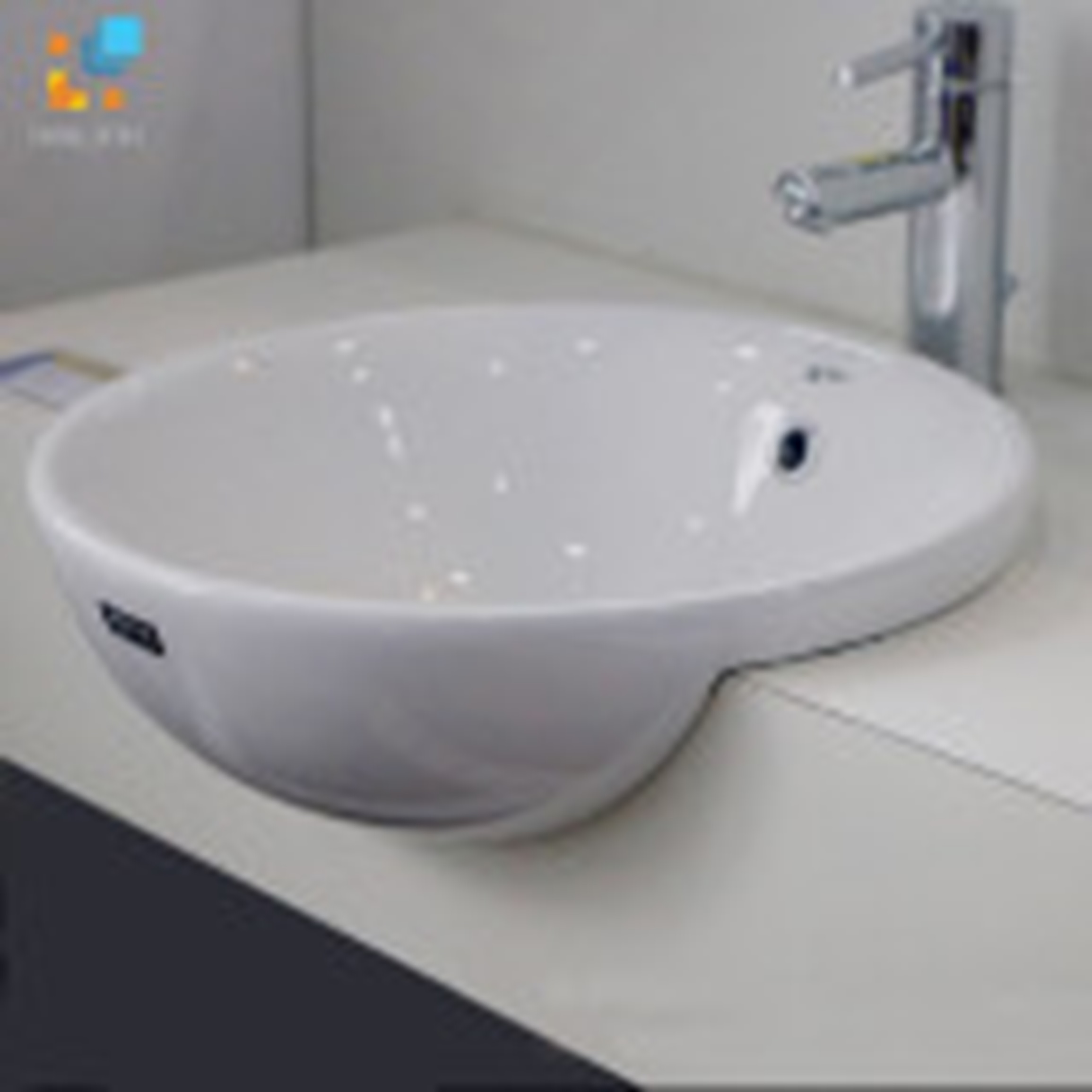 Châụ lavabo bán âm một phần tư GRVL 068