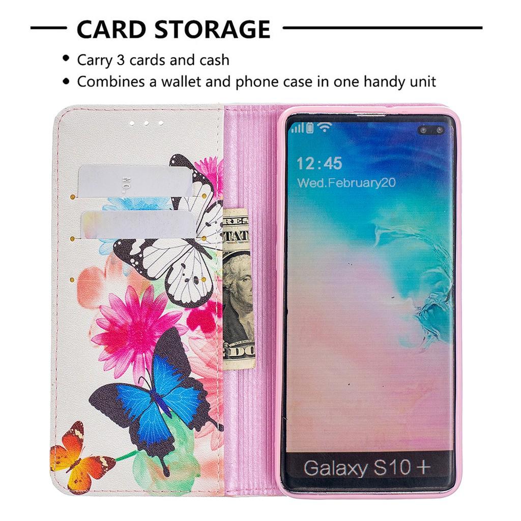 Bao Da Thiết Kế Thời Trang Tiện Lợi Cho Samsung Galaxy S10 Plus S10 + S10E