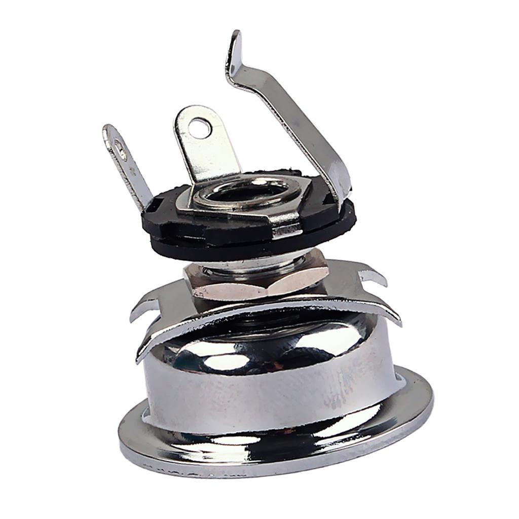 2pcs 6.35mm 1/4 ''  Output Jack for  Guitar
