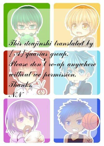 kuroko – tuyển thủ vô hình: short doujinshi chapter 114 1