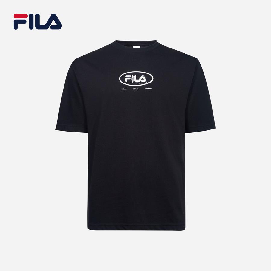 Áo thun tay ngắn thời trang unisex Fila - FW2RSF2075X-BLK