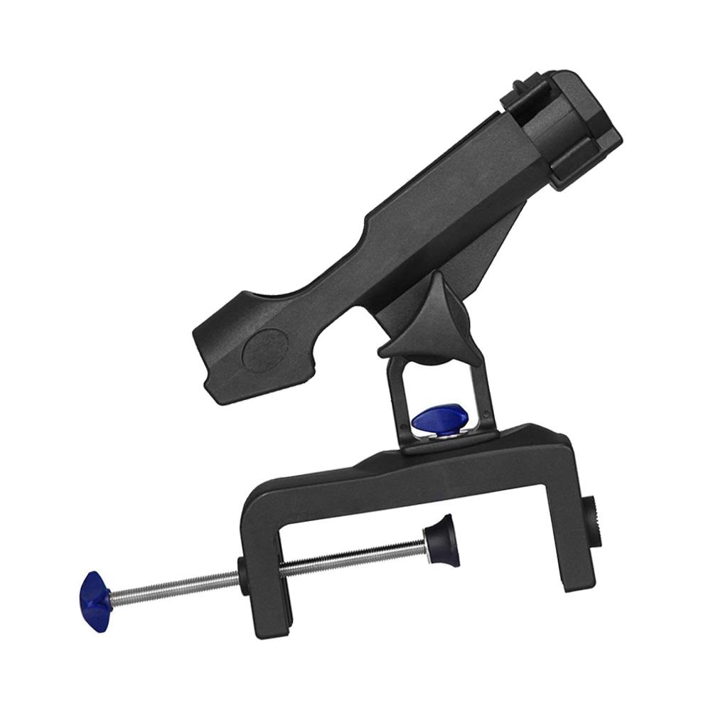 Aluminium Adjust Fishing Rod Bracket Kayak Boat Fishing Pole Mount Holder #