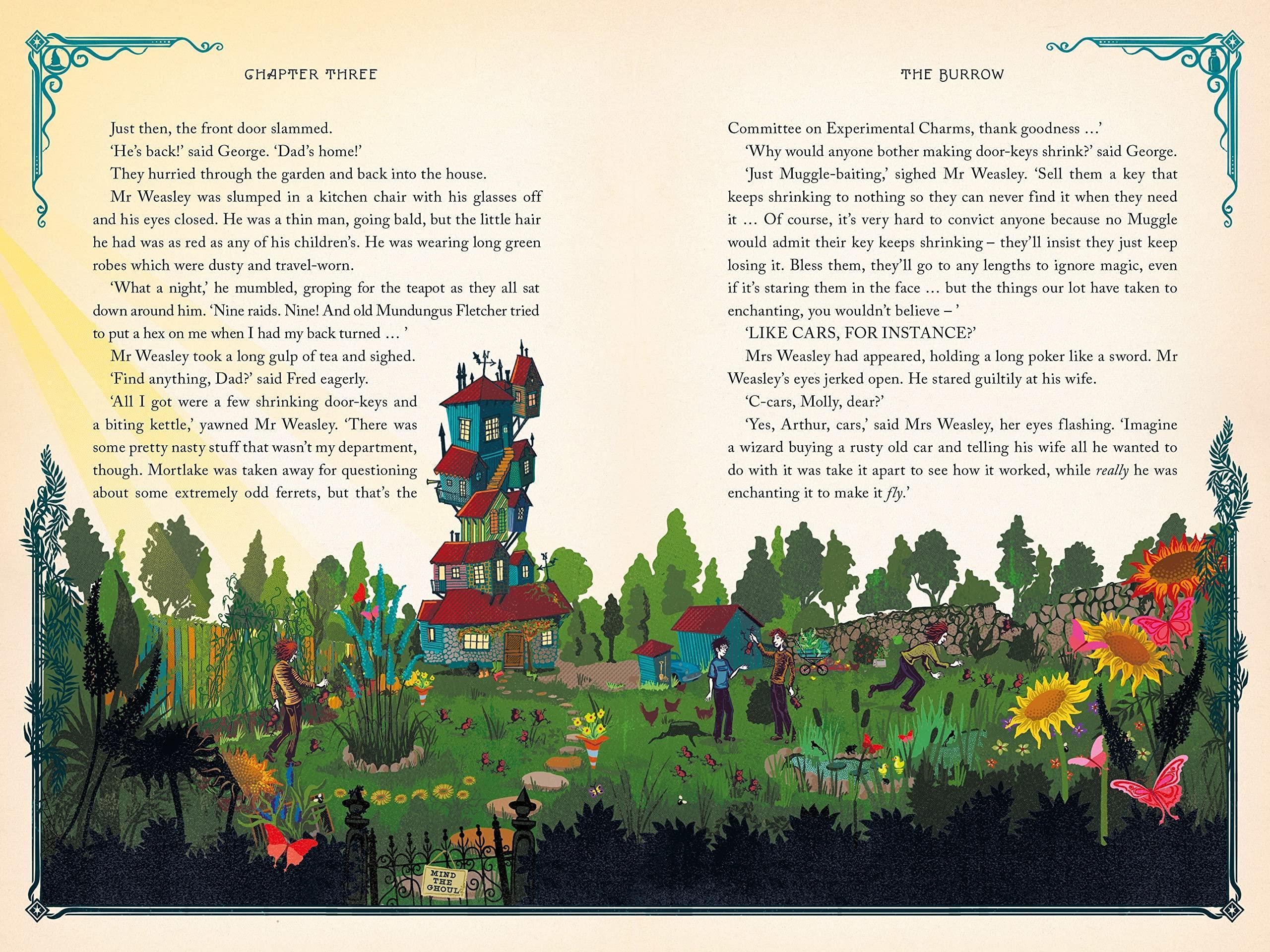 Sách ngoại văn: Harry Potter And The Chamber Of Secrets - Minalima Edition