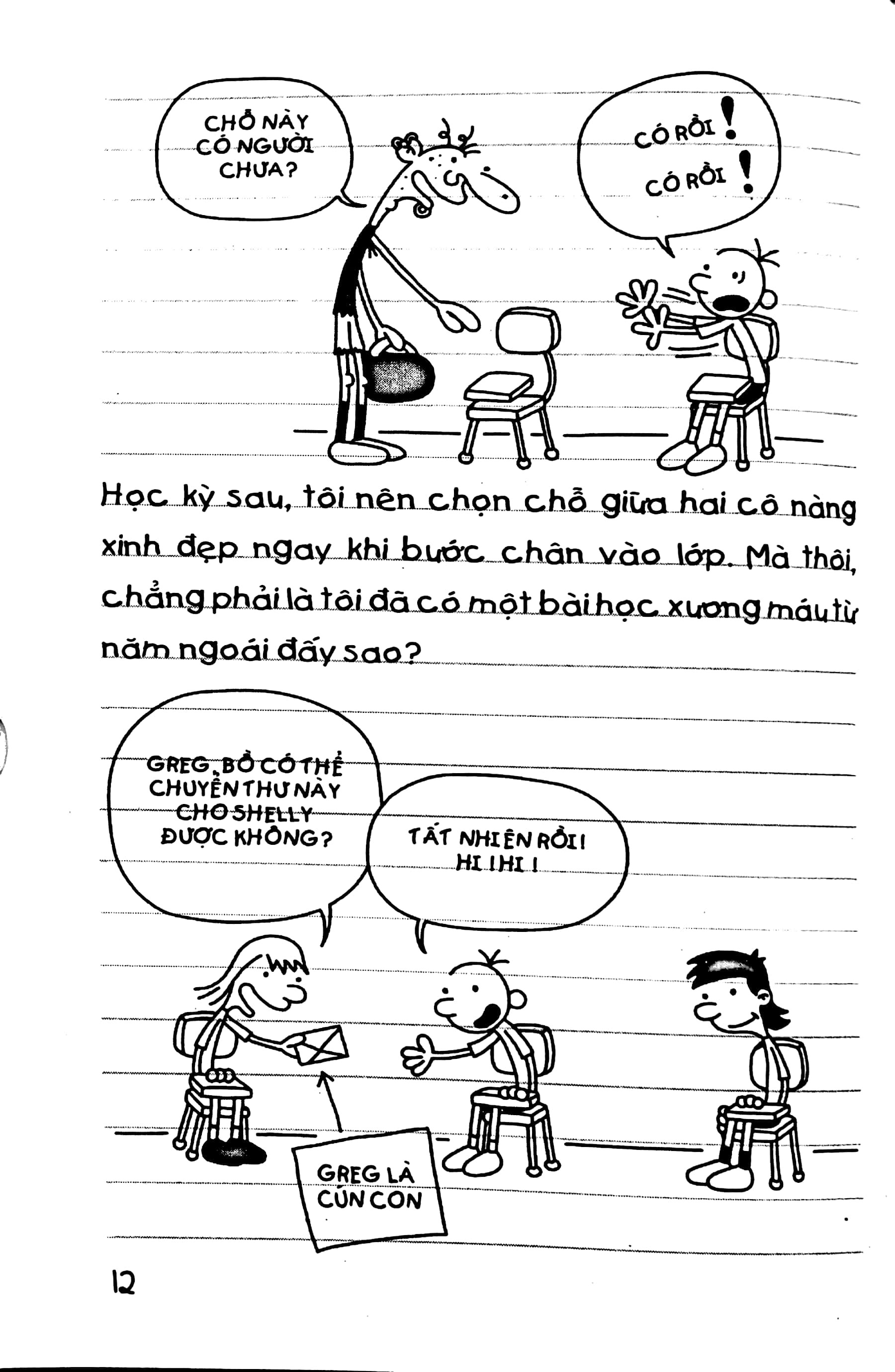 Sách Nhật Ký Chú Bé Nhút Nhát Tập 1 phiên bản Tiếng Việt