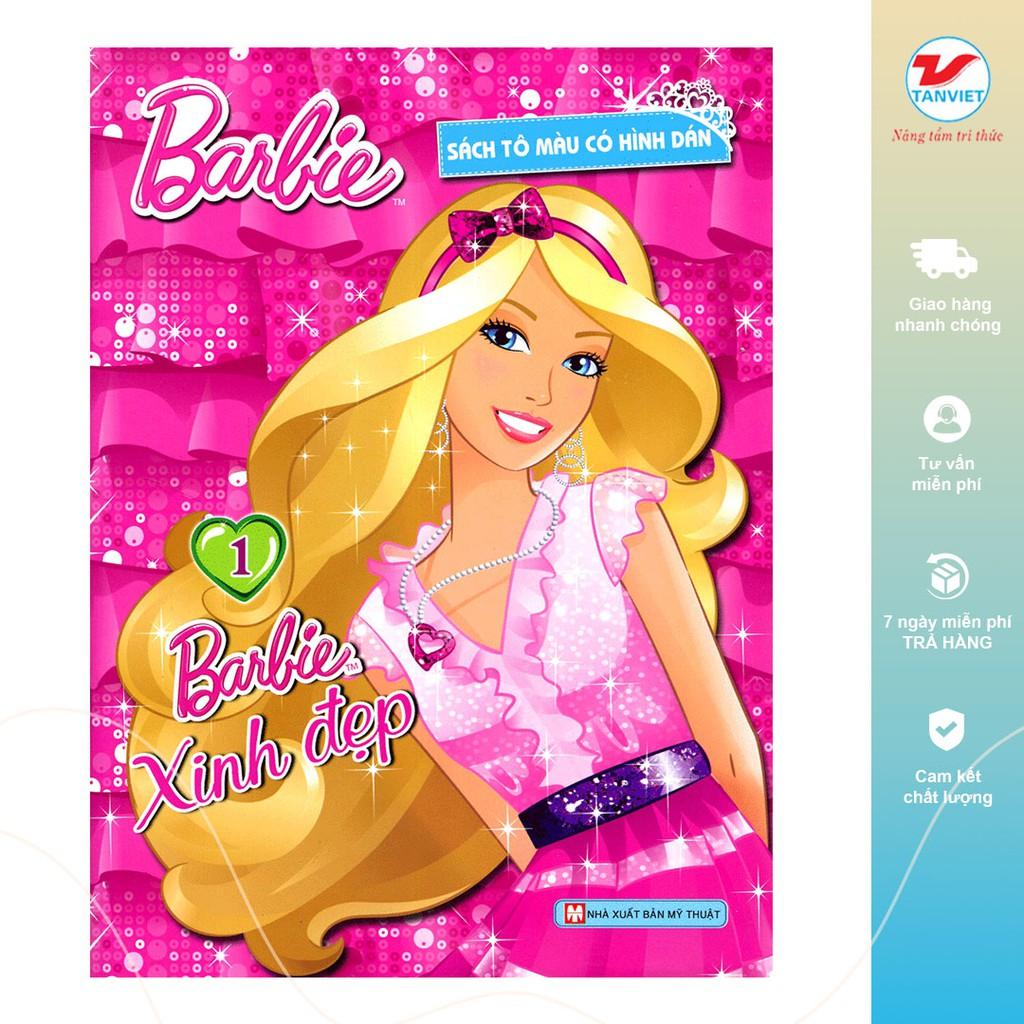 Bộ  Tô Màu  Barbie Xinh Đẹp  - Bản Quyền