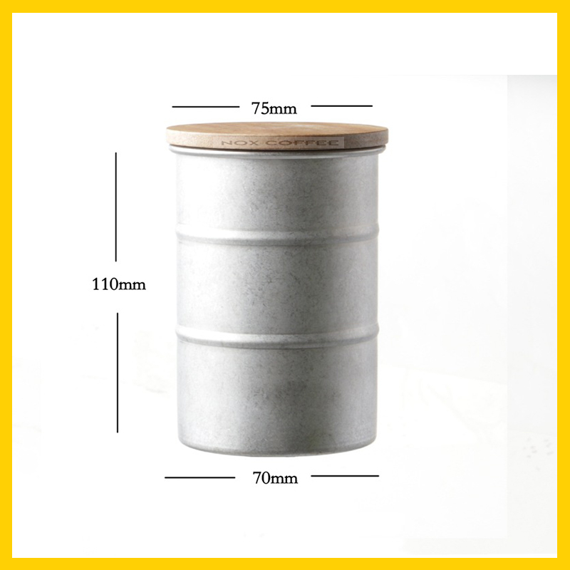 Hũ đựng cà phê chất liệu inox | dung tích 370ml