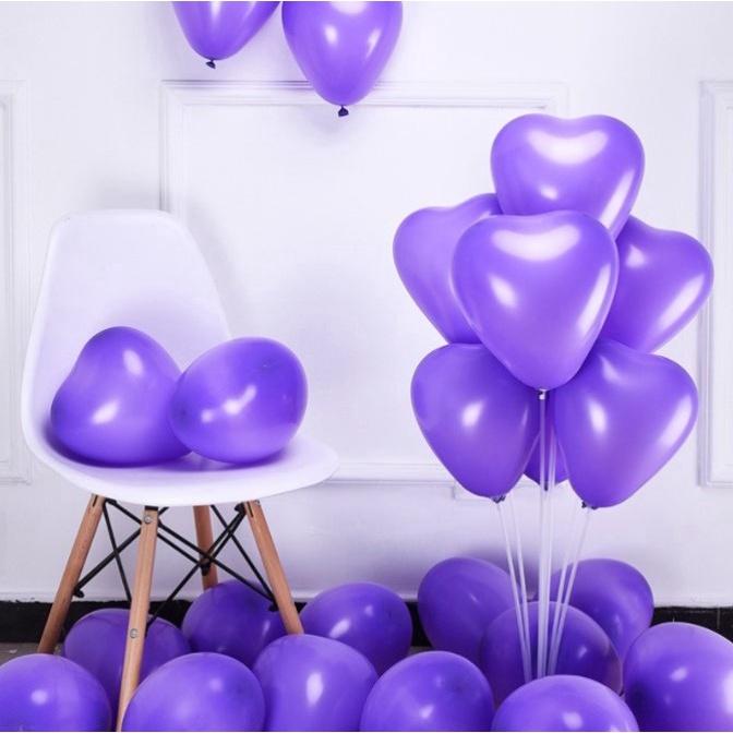 BONG BÓNG TRÁI TIM THÁI LAN Trang Trí Sinh Nhật Happy Birthday Tiệc Cưới Sự Kiện, bong bóng trang trí sinh nhật