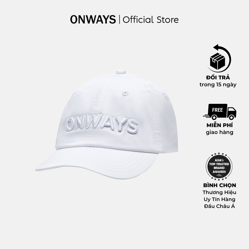 ONWAYS Nón Lưỡi Trai Thể Thao Chạy Bộ Che Nắng, Nhẹ, Thoáng Khí WAVE CAP U5254