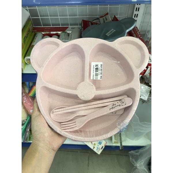 Bộ khay cơm muỗng+ đũa+nĩa