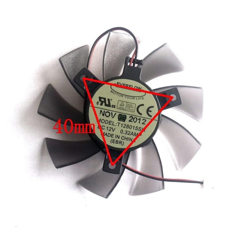 Quạt Tản Nhiệt T128015Sh 2pin 75mm 0.32a Vga Cho Gigabyte N240 N250 Gts240 250 Gts450
