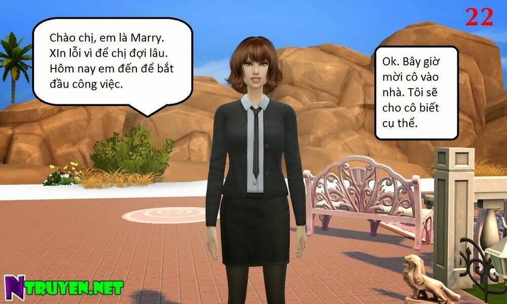 mysterious girl - truyện sims chapter 2 20