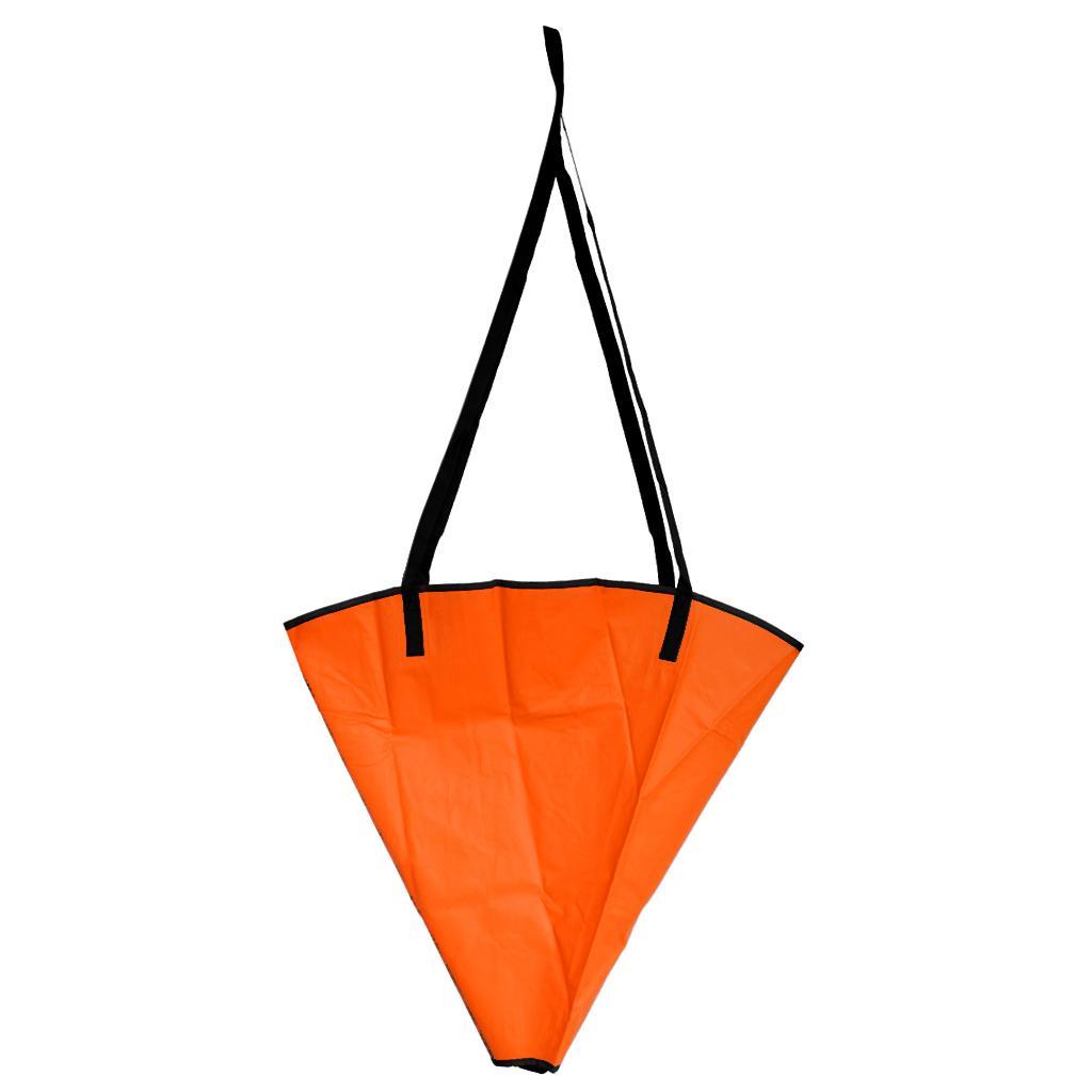 Heavy Duty Tough PVC 32'' Sea Anchor Drogue Drift Sock Fits 20ft Boat Sailing Yacht - Medium Size