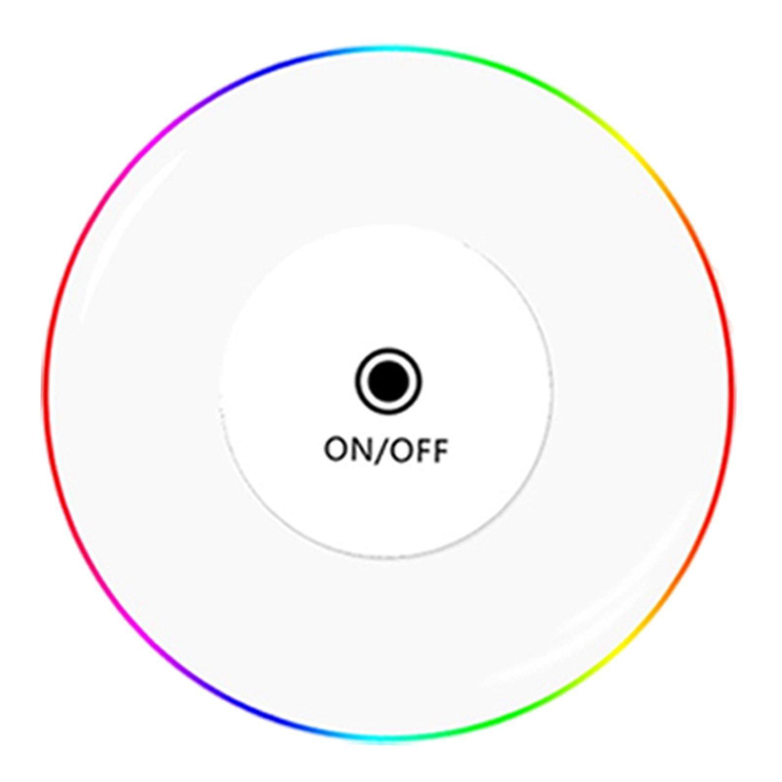 LED Cup Coaster Pad Holder Atmosphere Light Lamps Party Bar Decor