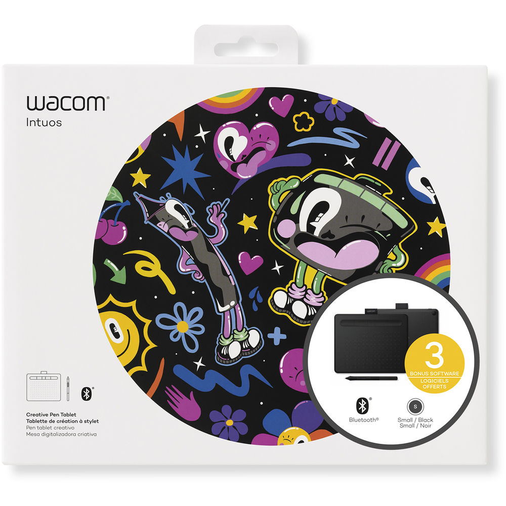 Bảng vẽ máy tính Wacom Intuos CTL-4100WL (Black) - Chính hãng