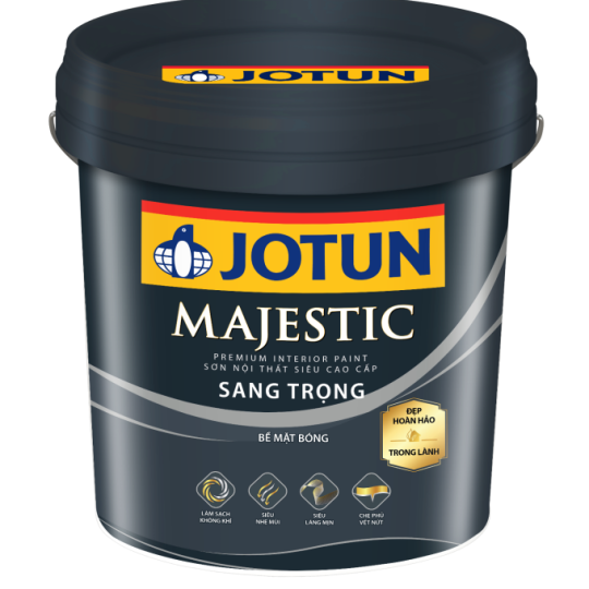 Sơn Nội Thất Cao Cấp - Jotun Majestic Bóng Sang Trọng  (MÀU TRẮNG)