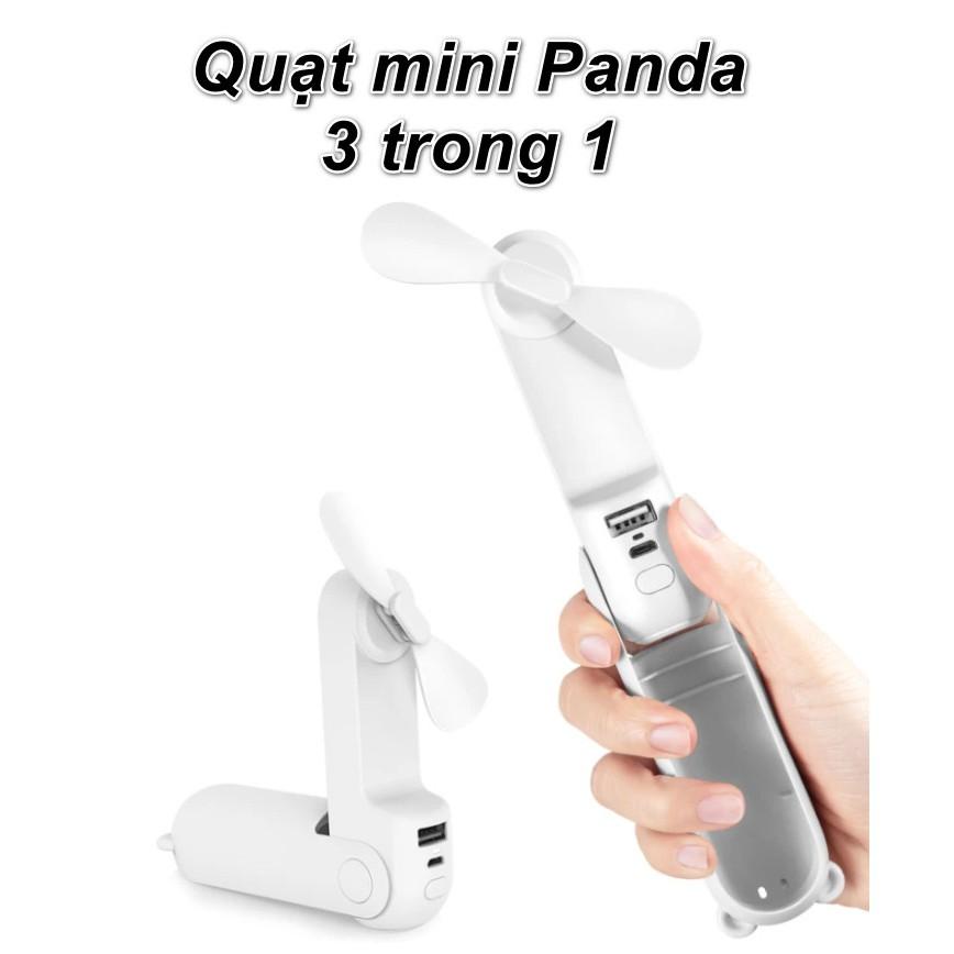 Quạt mini 3 trong 1 Panda - D404 | Home and Garden