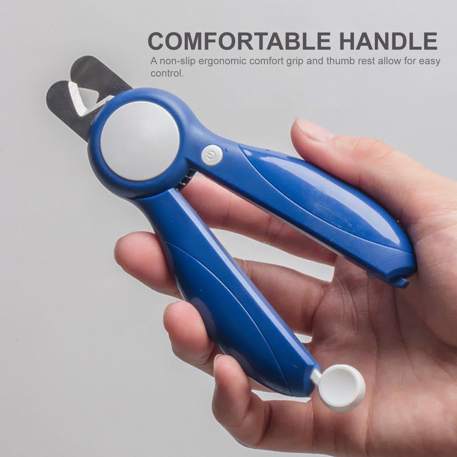 Dụng cụ cắt móng tay cho thú cưng có đèn led, chămsóc móng dễ dàng cho thú cưng