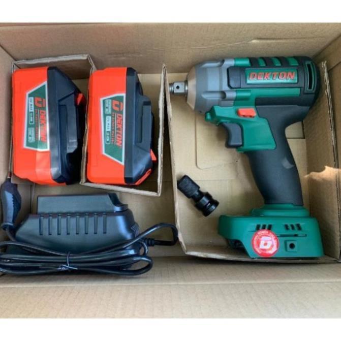 Máy Siết Bulong Pin 21V không chổi than Dekton DK-IW2140