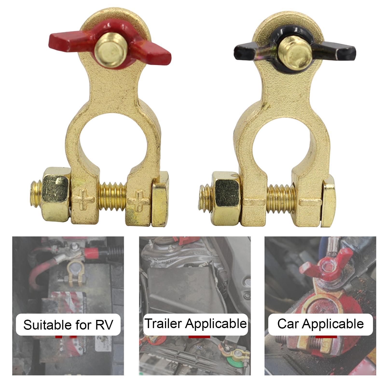 Vehicle Terminals, Car Accessories Disconnect Accessories Quick Disconnect Multiple Terminal Connectors Clamp, for Car Auto RV Vehicles