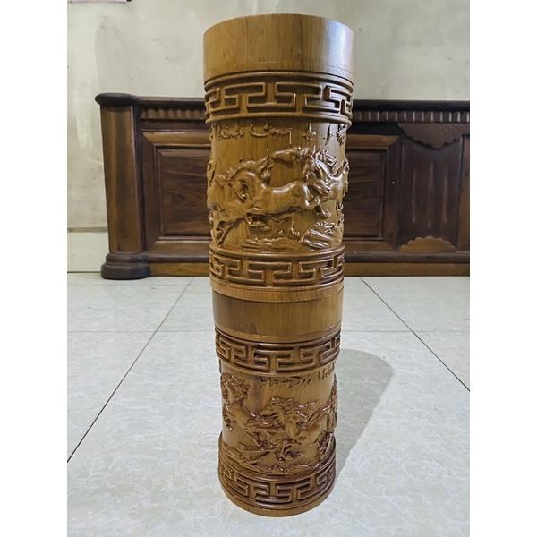 HỘP ĐỰNG CHÈ MÃ ĐÁO THÀNH CÔNG GỖ BÁCH XANH