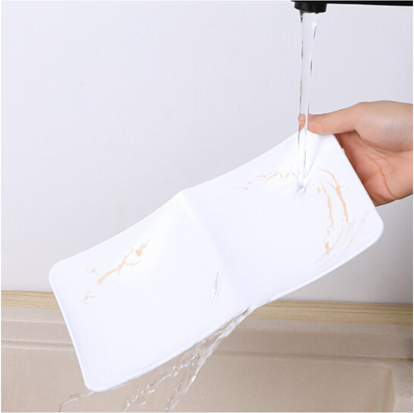 Đĩa đựng nước chấm 2 ngăn Nakaya Moln - Hàng nội địa Nhật Bản nhập khẩu chính hãng