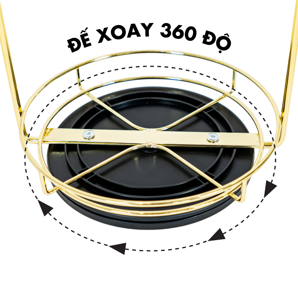 Kệ Để Đồ Trang Sức LUX Đế Xoay 360 Độ | Index Living Mall | Nội Thất Nhập Khẩu Thái Lan - Phân Phối Độc Quyền Tại Việt Nam