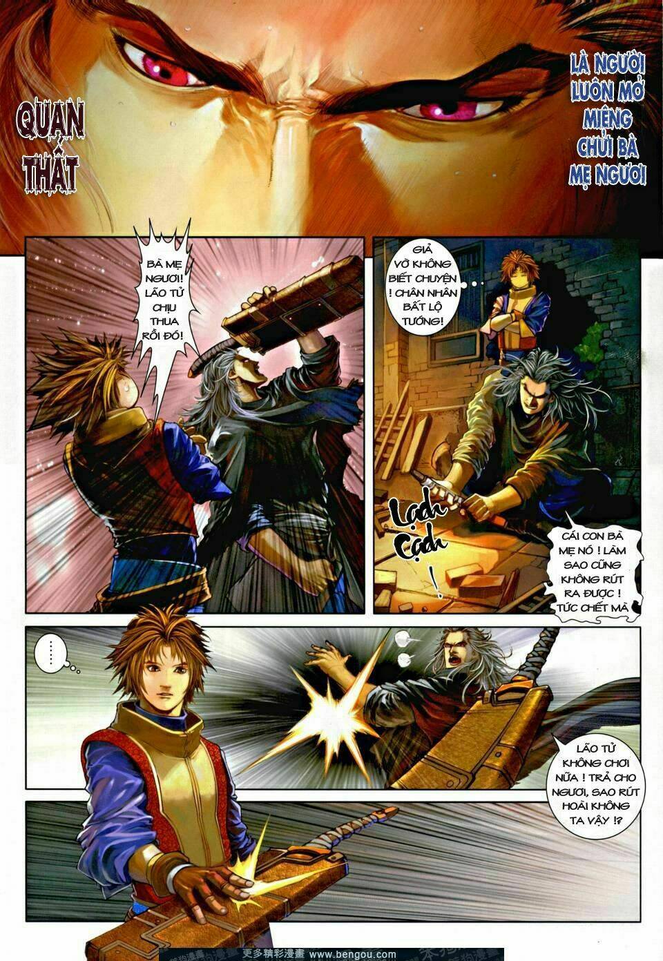 ôn thuỵ an quần hiệp truyện chapter 4 22