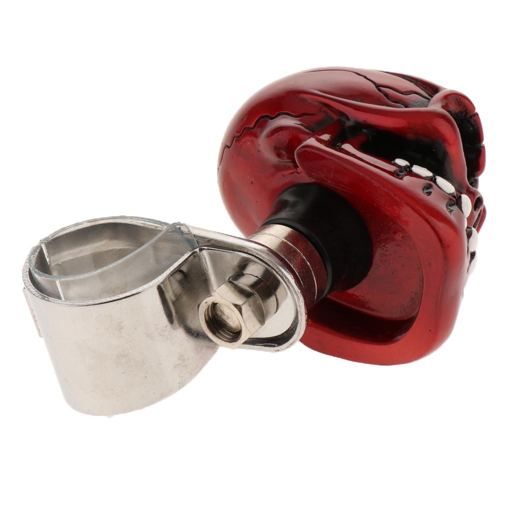 1PC Skull Head Car Steering Wheel  Suicide Knob Handle
