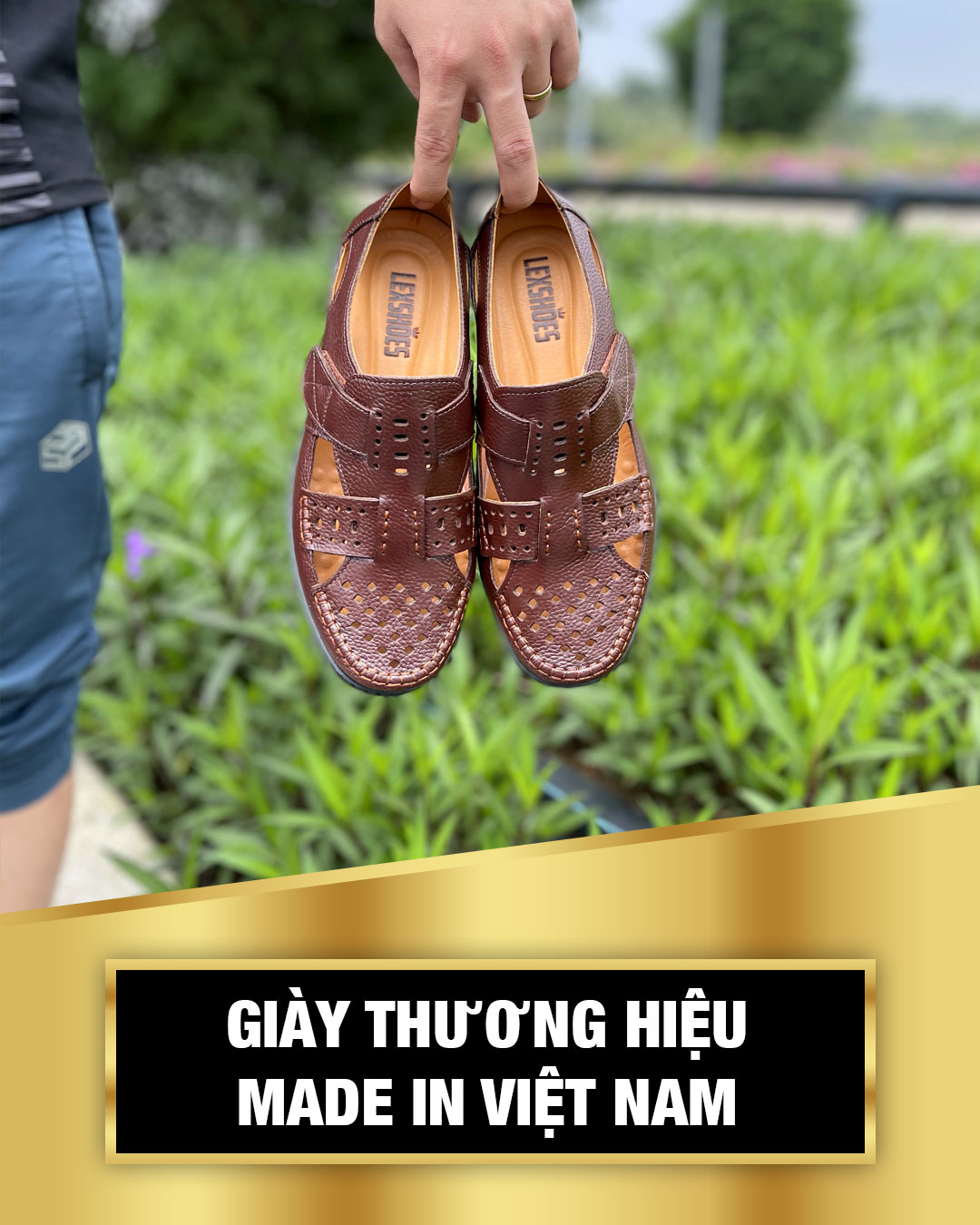 Giầy da thật LEX06