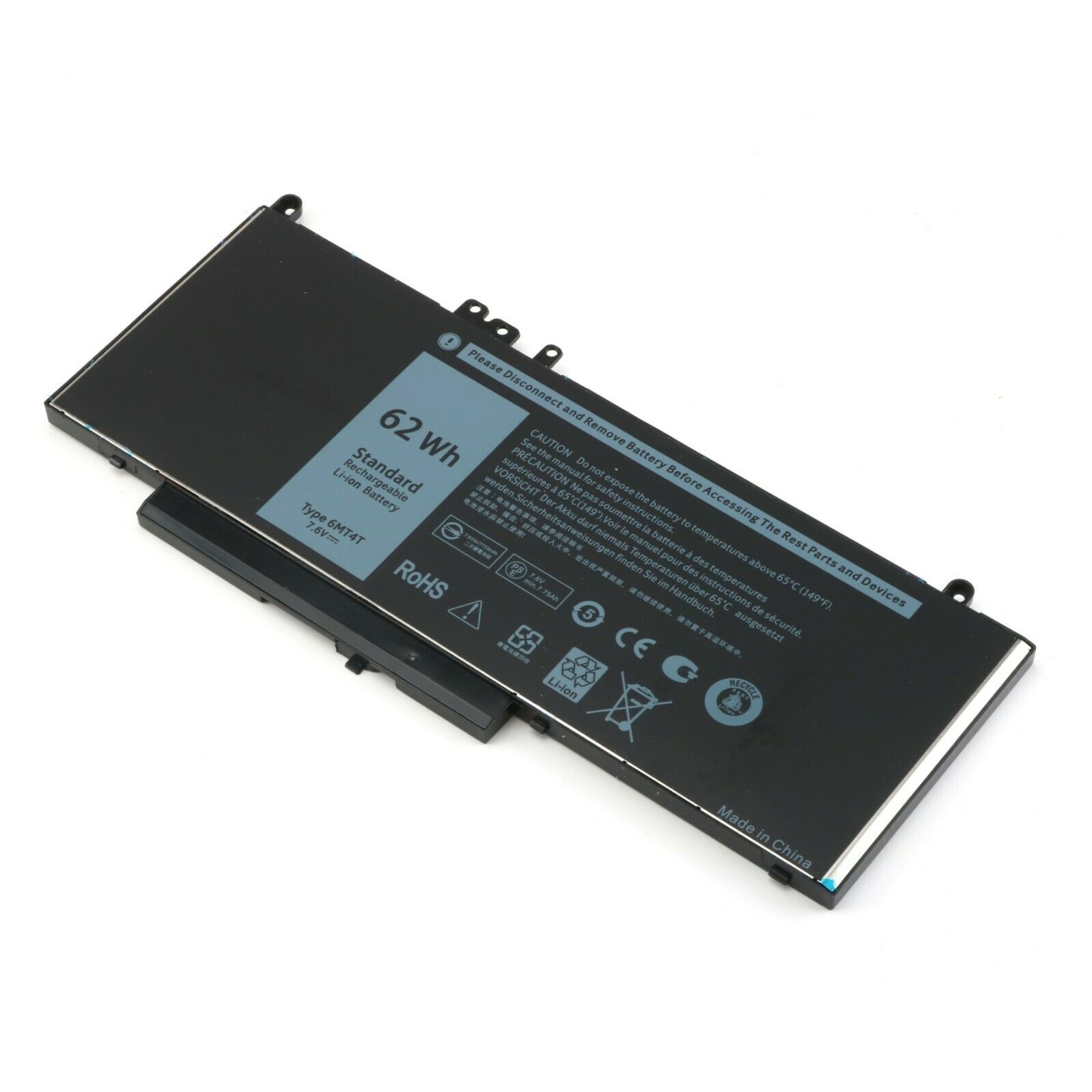 Pin dành cho Laptop Dell Latitude E5450 E5470 E5550 E5570 6MT4T 62Wh