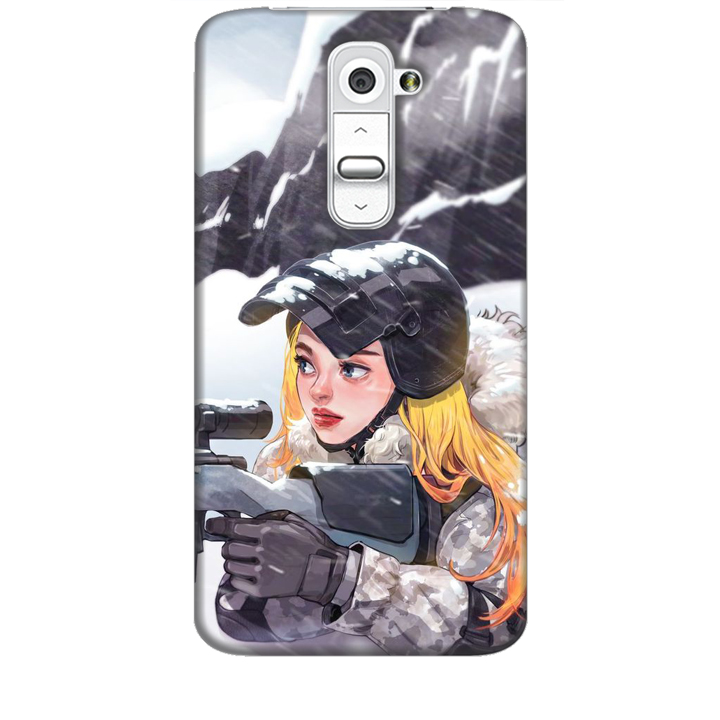 Ốp lưng dành cho điện thoại LG G2 hình PUBG Mẫu 11