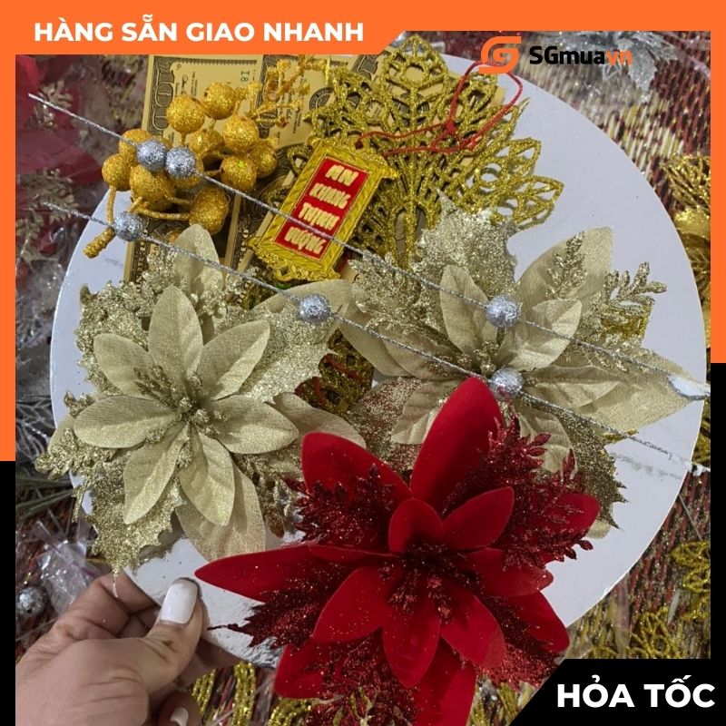 Set Tài Lộc Phối sẵn Trang Trí Tháp Tài Lộc Mâm Quả