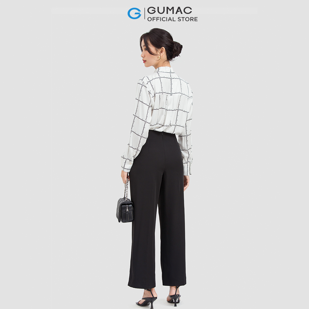 Quần tây nữ GUMAC QC06016 ống rộng