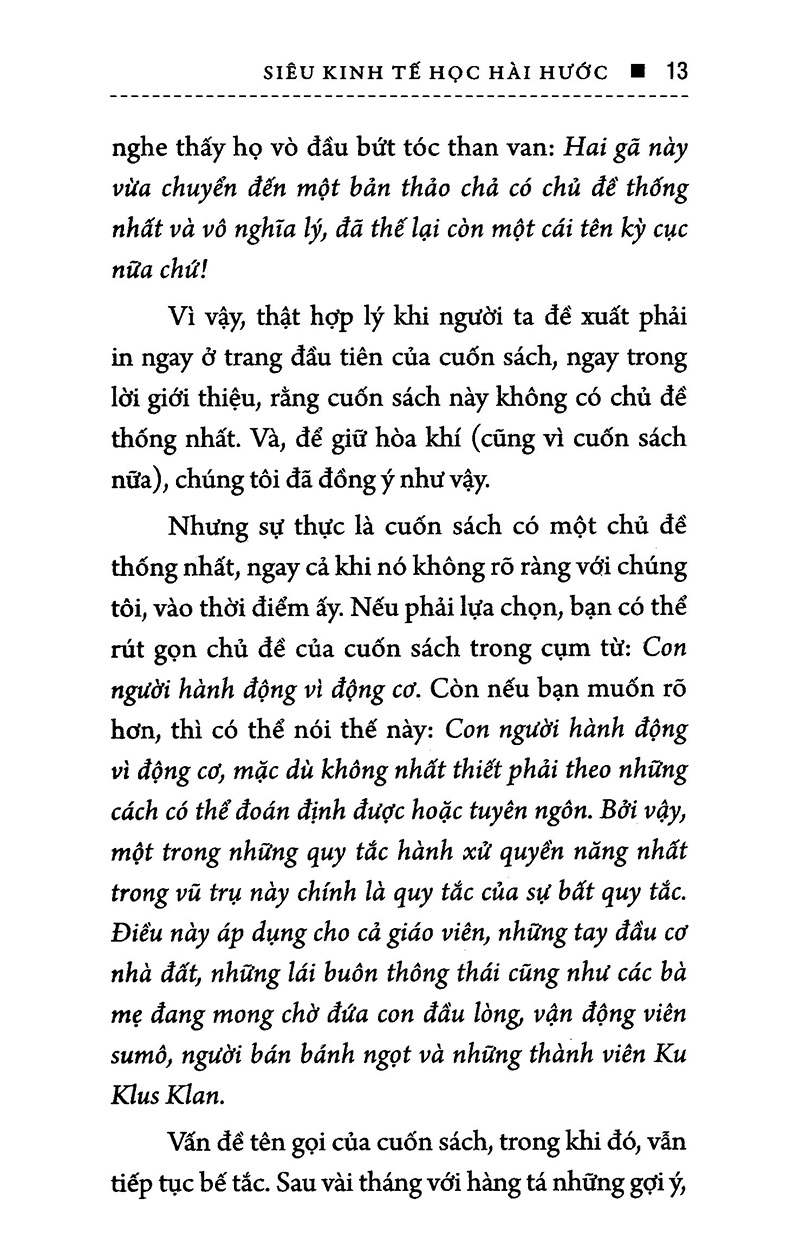 Siêu Kinh Tế Học Hài Hước - AL