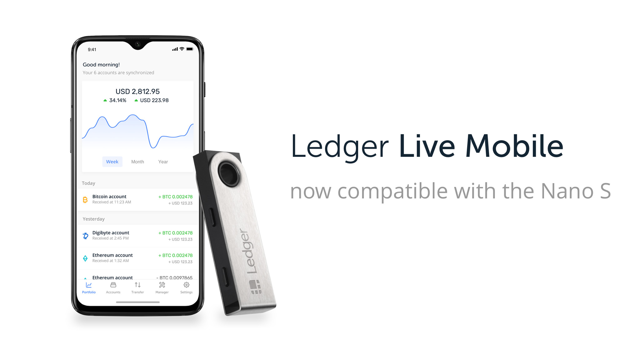 Ví cứng Ledger Nano S - Nhập khẩu Ledger Pháp