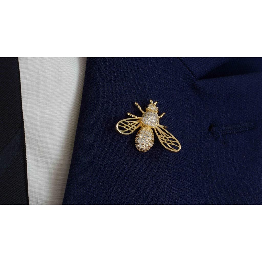 Pin Cài Áo Diamond Bee