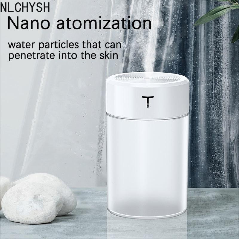 360ML Máy Tạo Độ Ẩm Không Khí, Siêu Âm Khuếch Tán Hương Thơm, Di Động Xông Phòng Máy Phun, USB Tinh Dầu Atomizer, đèn LED Nhà