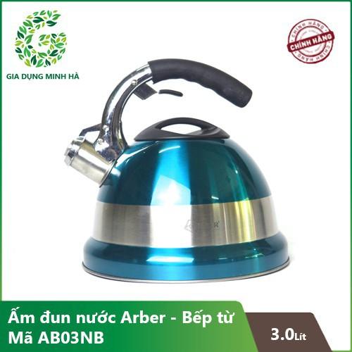 Ấm Đun Nước Inox 304 Dùng Cho Bếp Từ Loại 3L ARBER