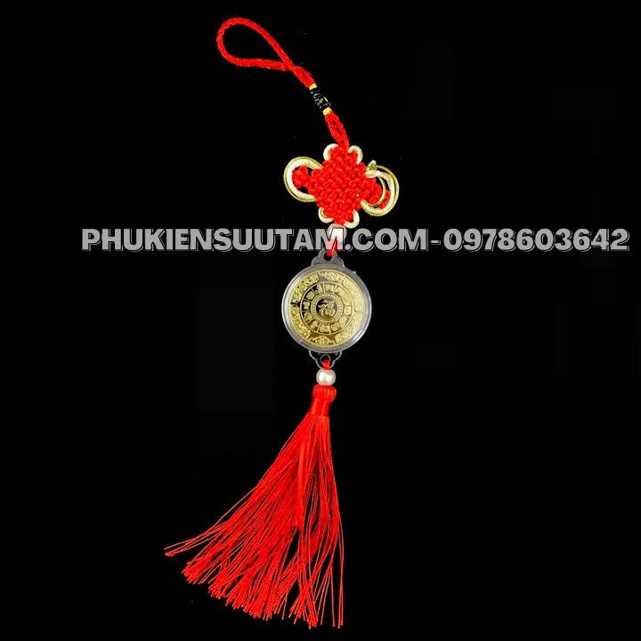 Dây Treo Đồng Xu Con Mèo Vàng, kích thước: 33cmx4.5cm, màu vàng - SP005767