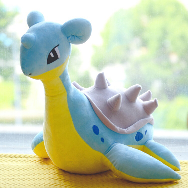 Gấu Bông Pokemon Lapras – Thủy Quái (45 Cm) Gb124 (Tặng 1 Đèn Led 8 Bóng Siêu Sáng Cắm Cổng Usb)