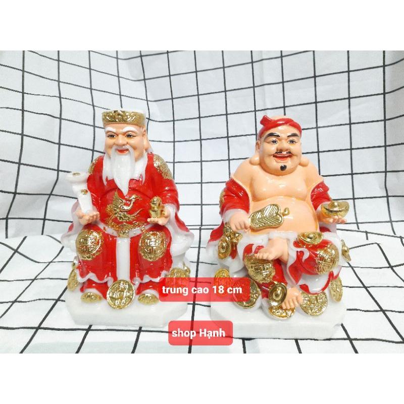 Ông Địa Thần Tài đá đỏ_hàng Việt Nam
