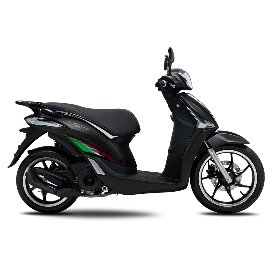 Xe Máy Piaggio Liberty 125 ABS Special Edition - Đen Sần