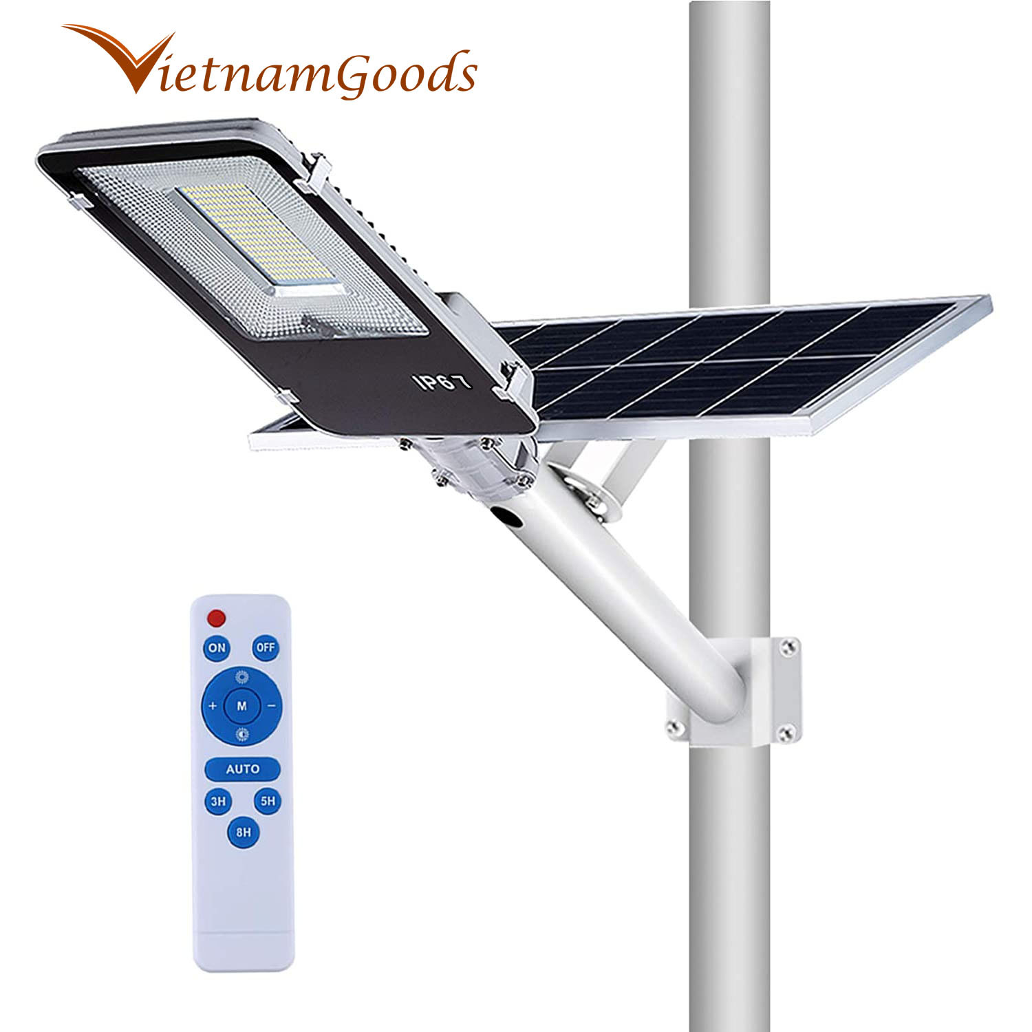 Đèn Đường Năng Lượng Mặt Trời Solar Light YC-SMD