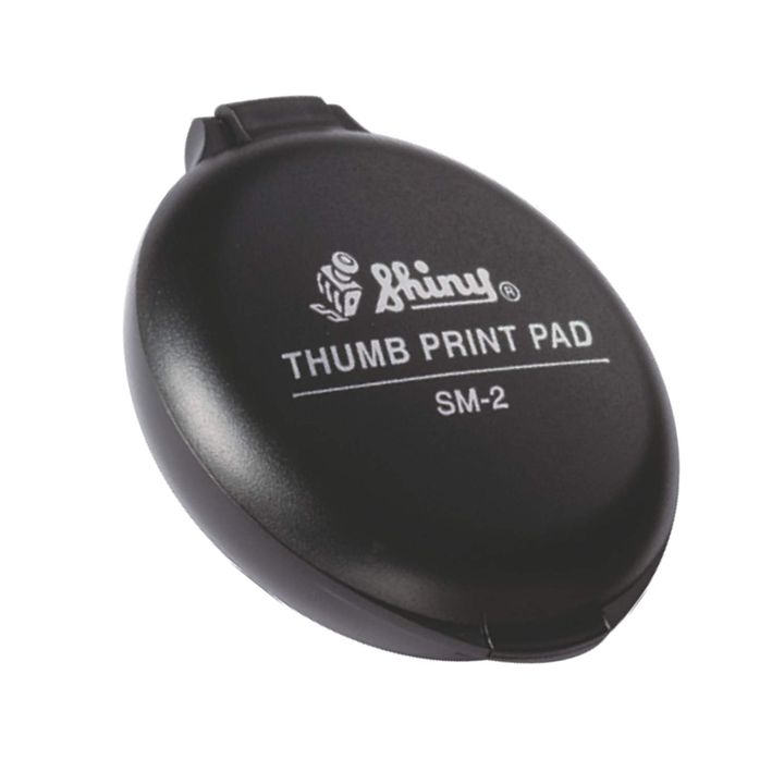Khay mực lăn tay tròn Shiny - SM2