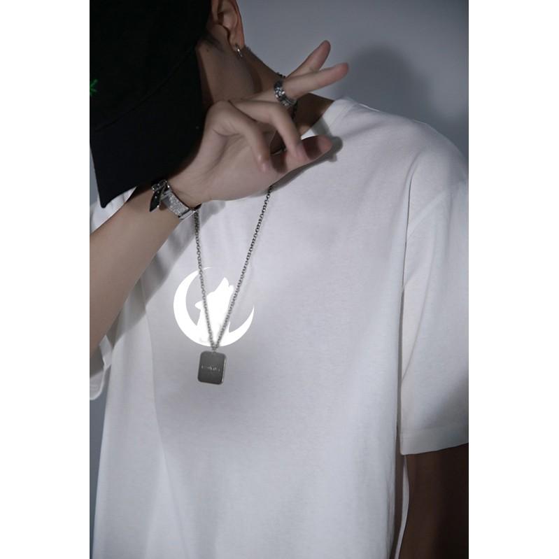 Áo phản quang bạc CHÓ SÓI sau cực chất UNISEX