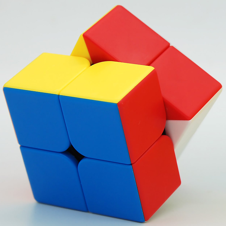 Rubik 3x3x3 Kèm Rubik Nhỏ 2x2x2 DK81085- Màu Ngẫu Nhiên