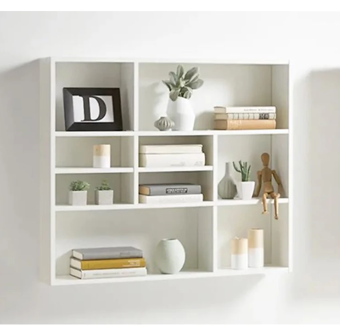 Kệ Gỗ Treo Tường Đơn Giản Chữ Nhật Tundo CTKT202 KT 90x78.2x15cm