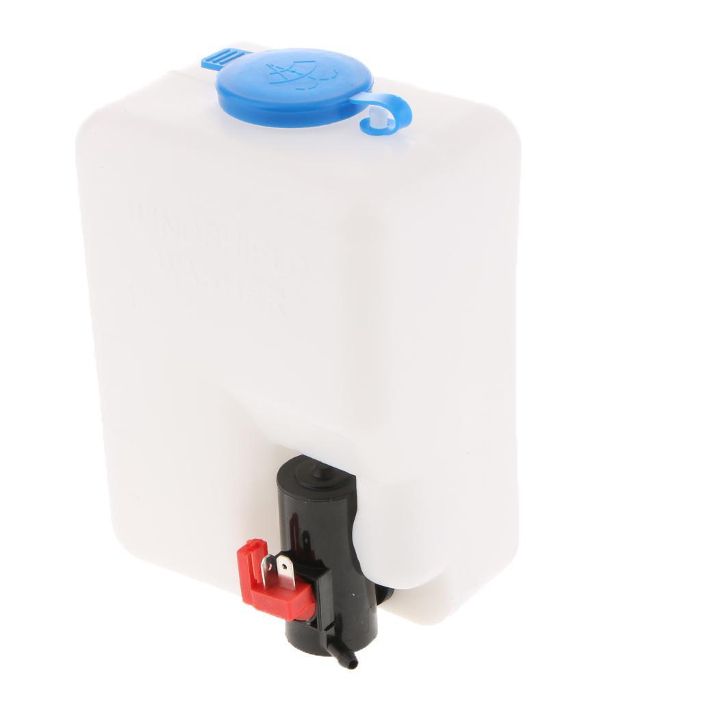 1 Windshield Washer Reservoir Pump Bottle Kit Universal Windshield Wiper System Reservoir