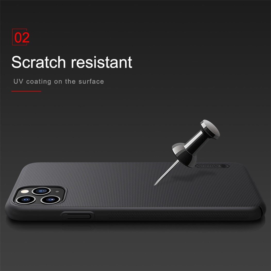 Ốp Lưng Sần Chống Sốc Cho iPhone 11 Pro Max hiệu Nillkin  - Hàng Chính Hãng