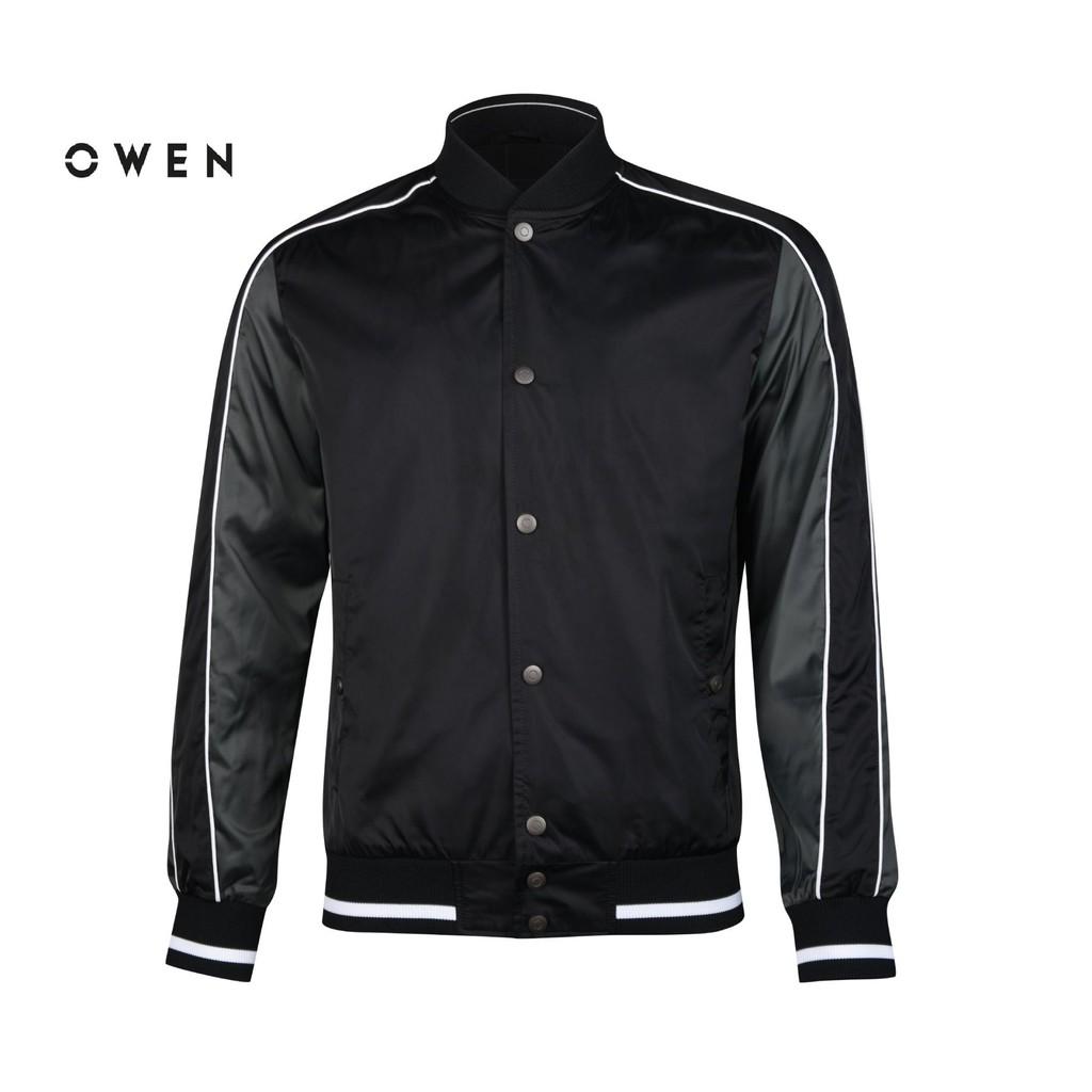 OWEN - Áo khoác gió nam 2 lớp dáng bomber - Áo khoác gió thể thao